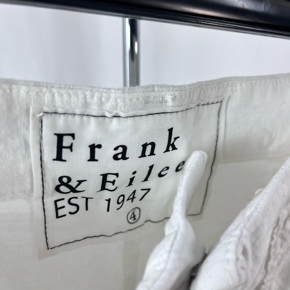 Frank & Eileen ‘Jameson’ White Pants - Picture 3 of 4